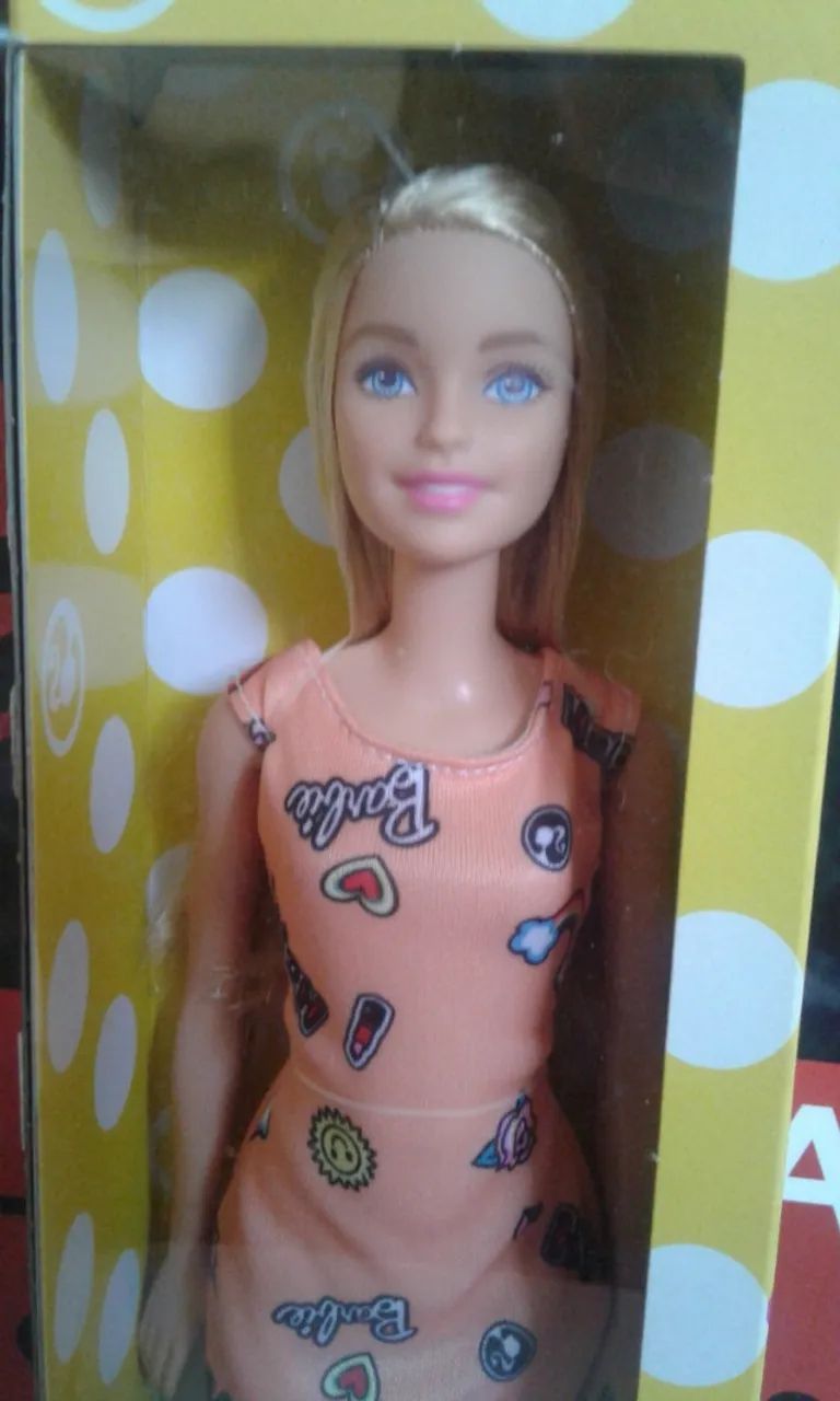 Boneca Barbie Loira Mattel Nova Lacrada