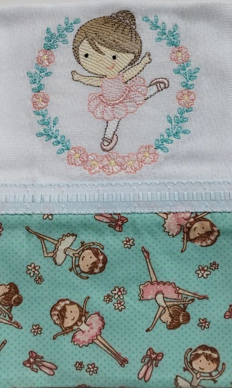 Panos de boca bordados  - Foto 2