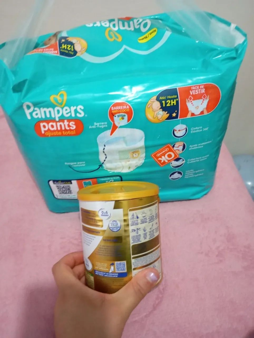 1 pct de frauda pampers e uma lata de leite nan - Foto 2