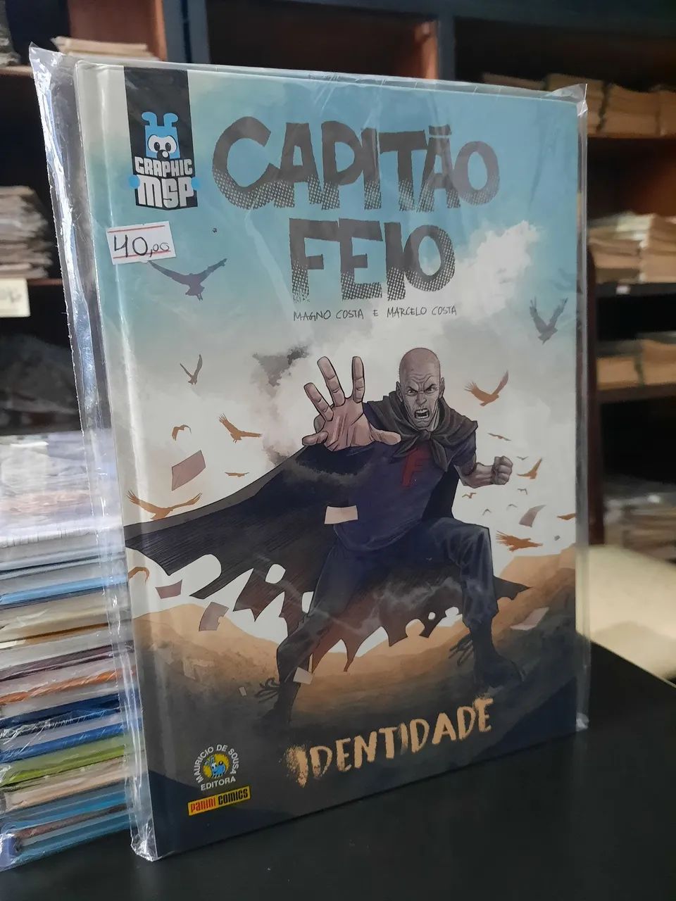 CAPITÃO FEIO-IDENTIDADE editora panini comics graphic msp(Maurício de Sousa) - Foto 2