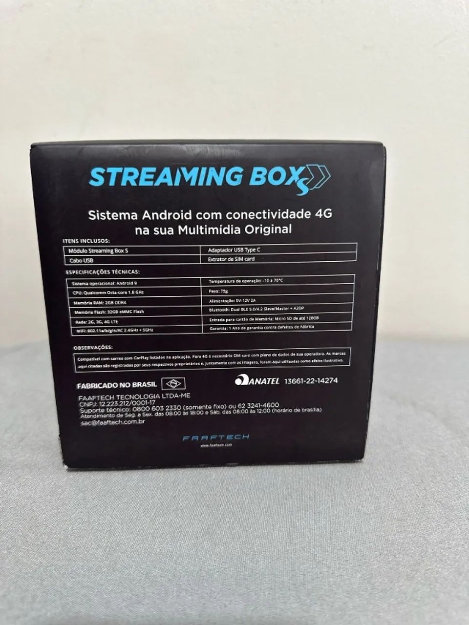 Streaming Box S 2GB Ram 32GB Armazenamento Interface  - Foto 2