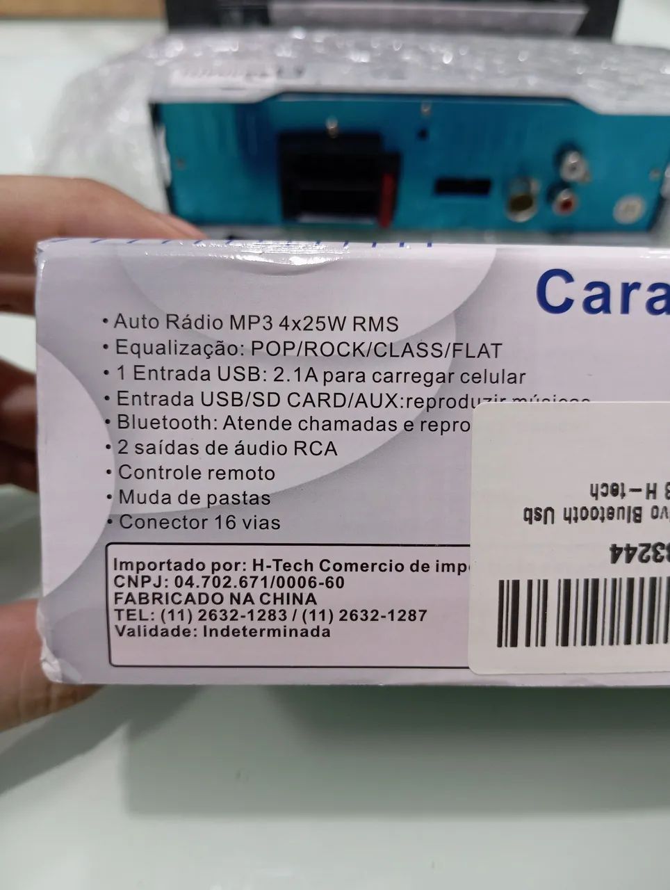 Som automotivo com bluetooth  - Foto 4