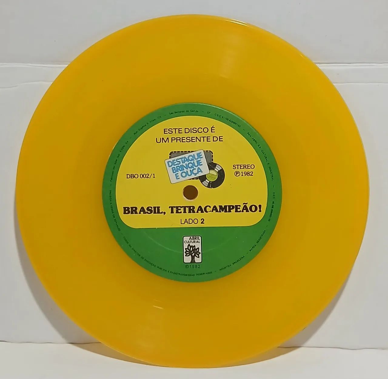 Disco de Vinil Compacto Brasil Tetracampeão - Foto 3