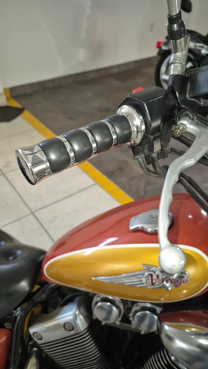 Yamaha Virago 535 com acessórios. - Foto 10