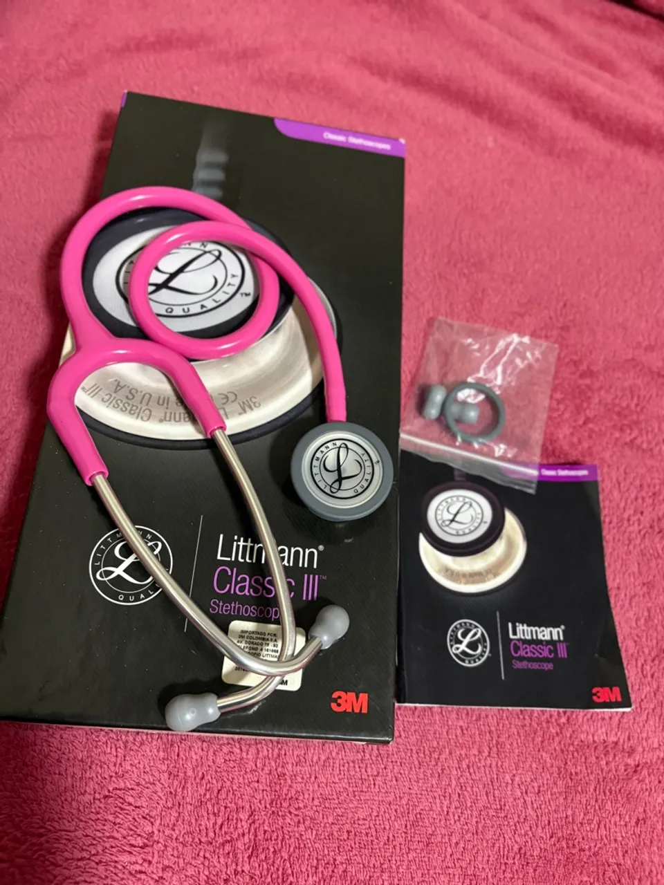 Estetoscópio Littmann Classic III - Rosa