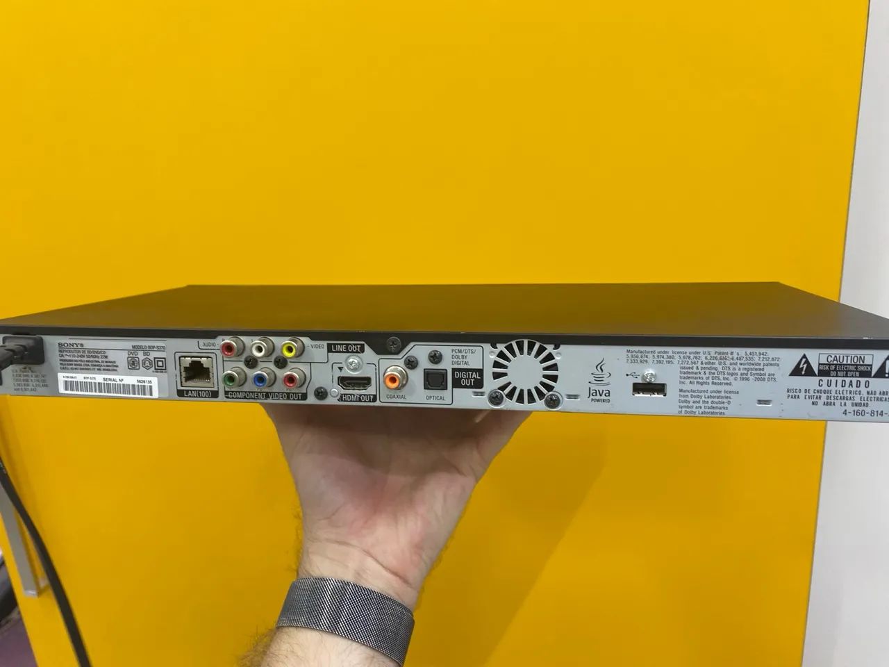 Sony DVD Player Blu-ray com Java