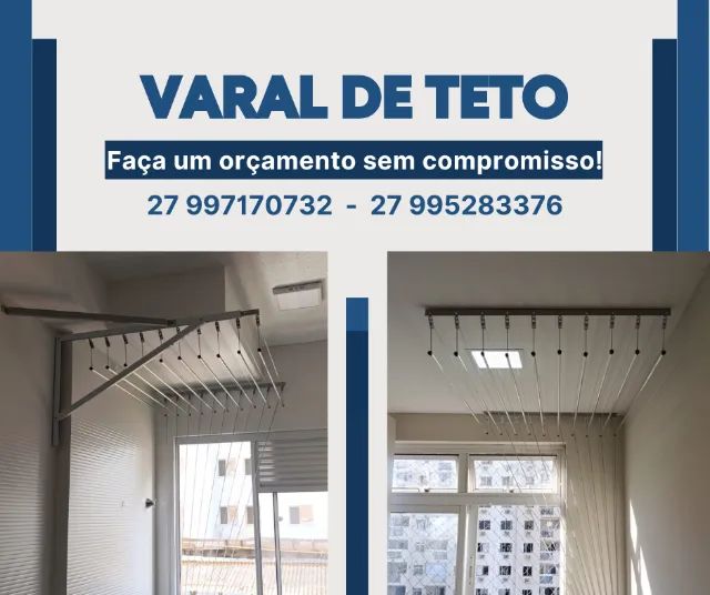 Varal de teto
