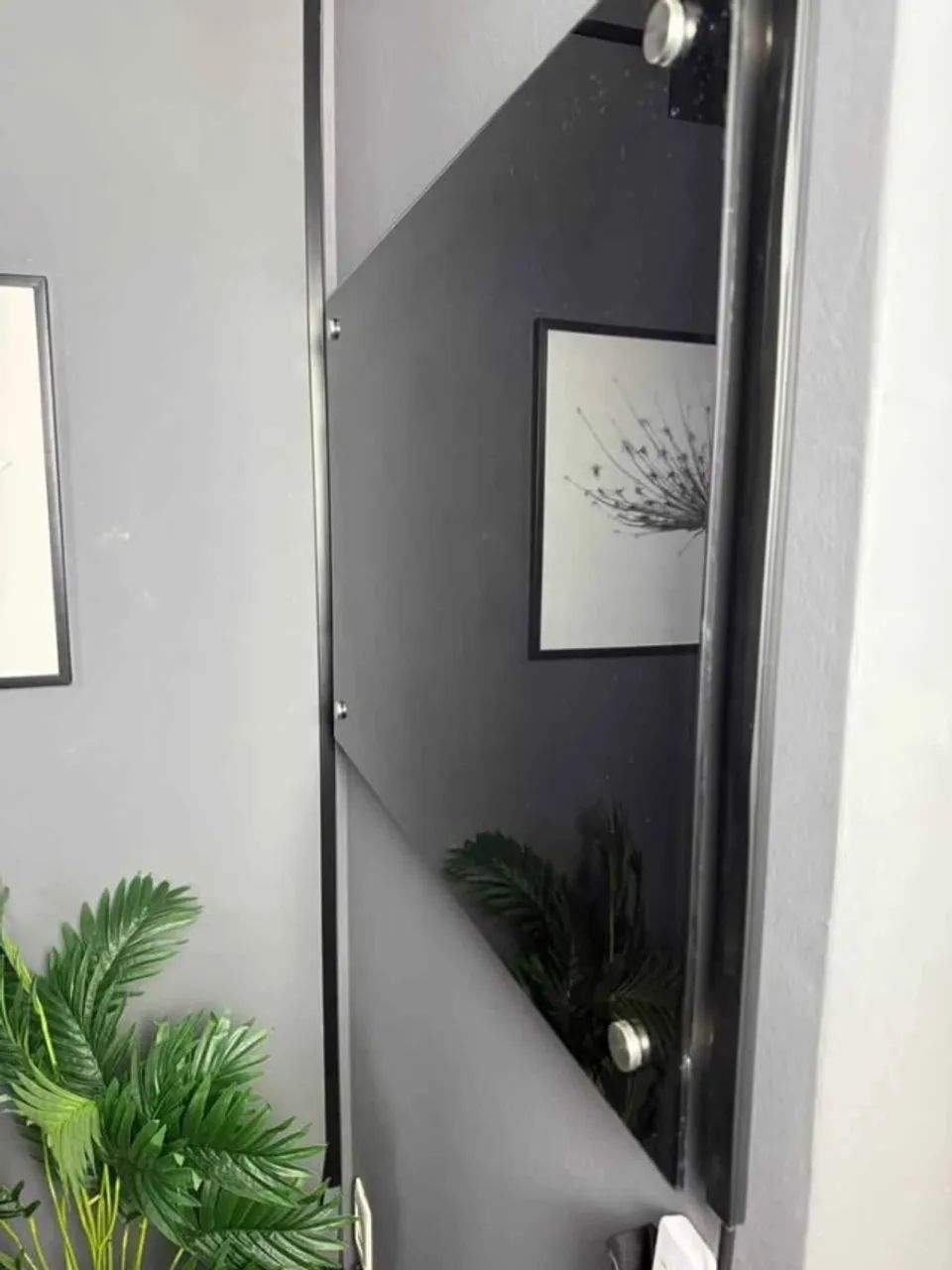 Lousa de Vidro Temperado Preta 90x60cm - Design Moderno e Sofisticado - Foto 3