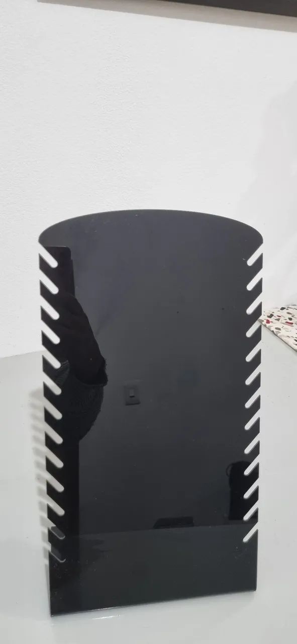 Porta Colar Preto Organizador expositor Mostruário ideal também pulseira cordão 