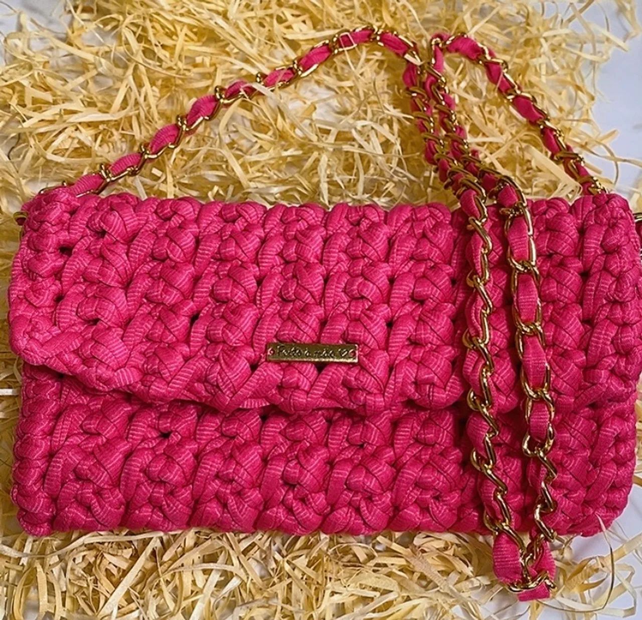 Bolsa de crochê  - Foto 3