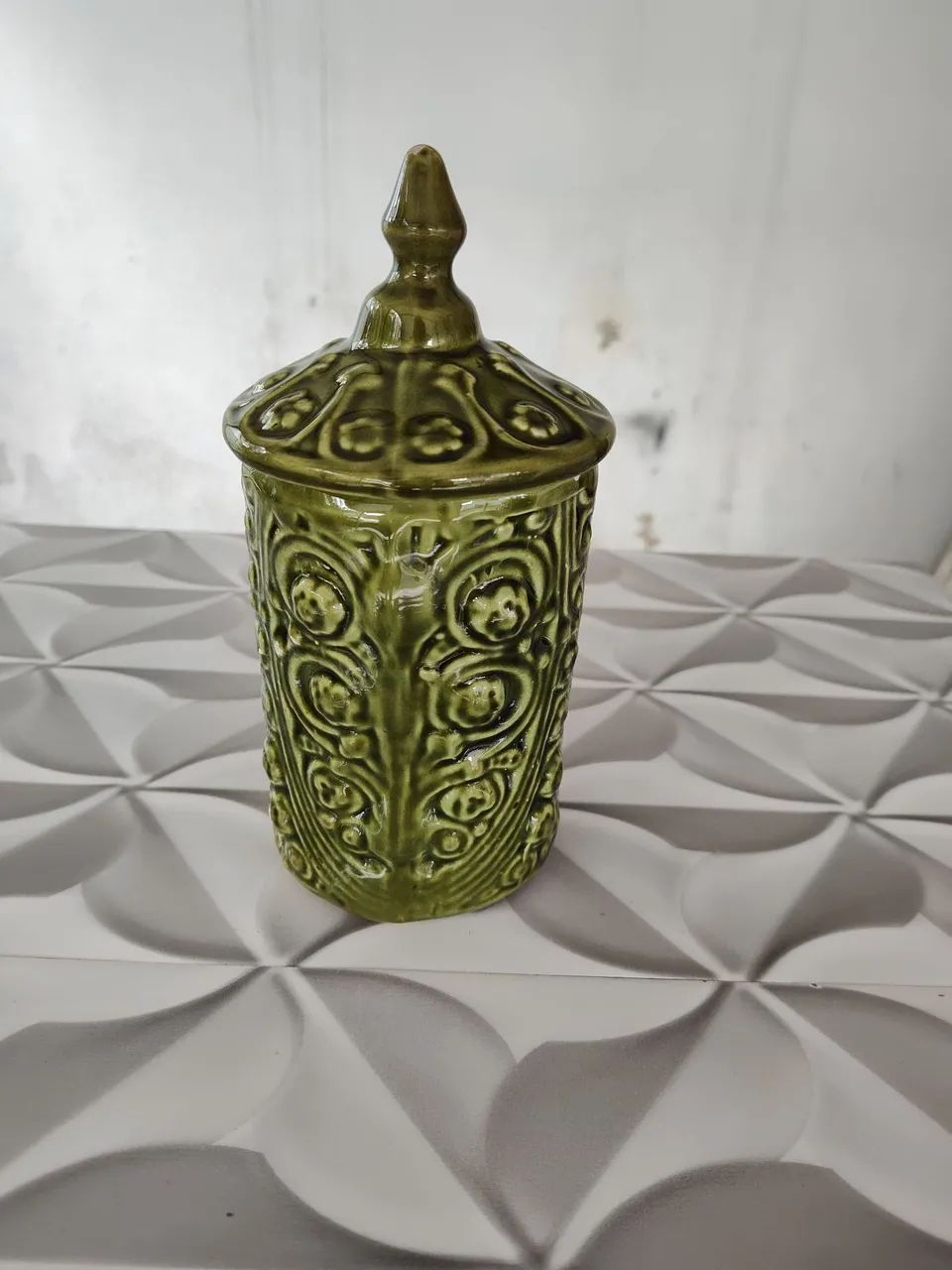 Baleiro em louça antiga 