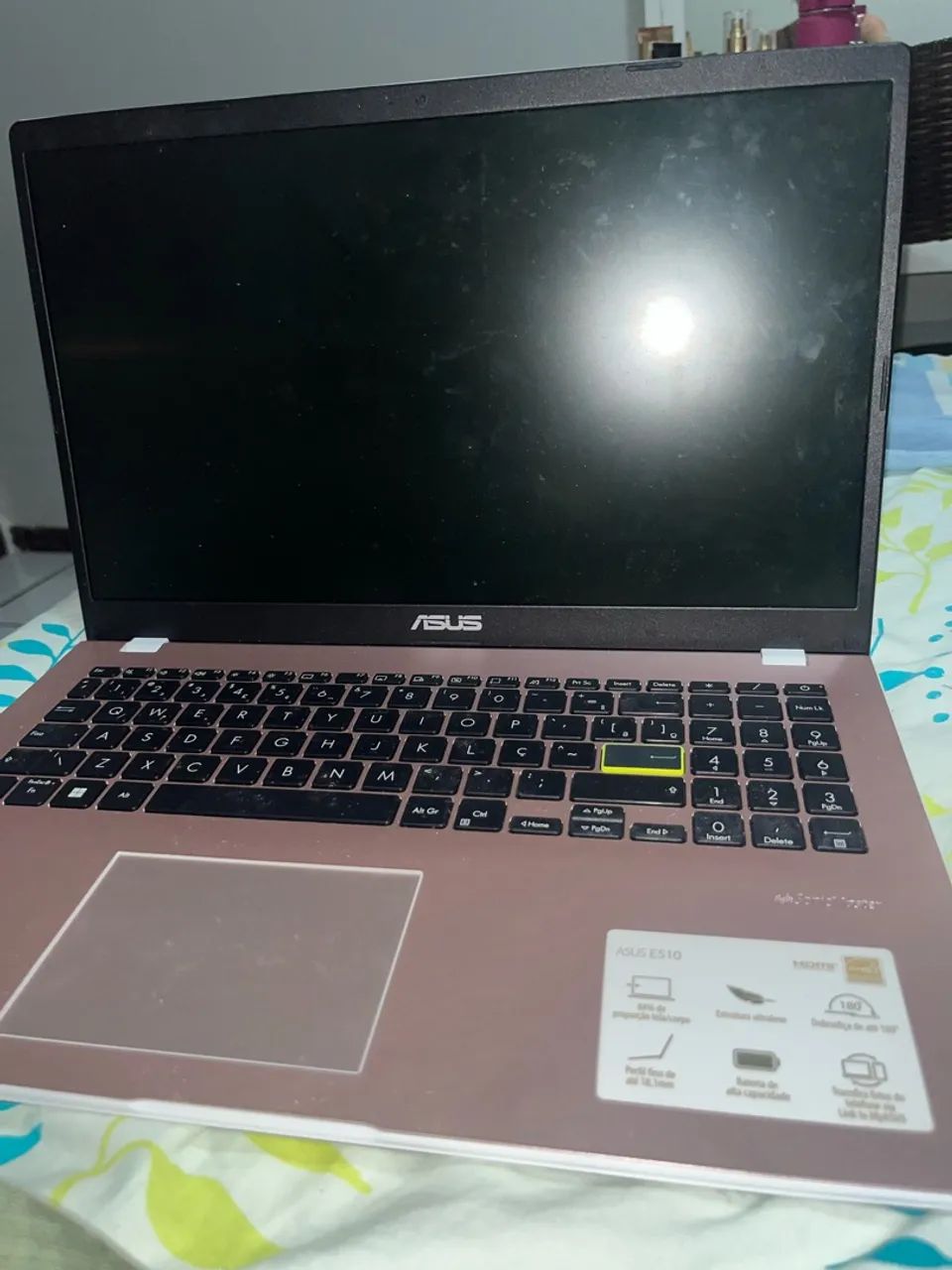 Notebook ASUS E510 Rosé - Pouco usado e conservado - Foto 2