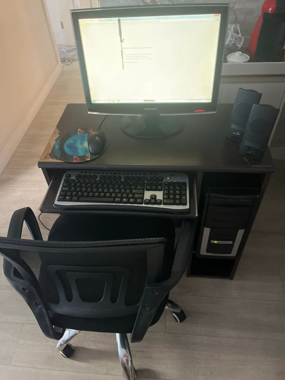 Vendo  computador completo com cadeira e mesa  - Foto 2