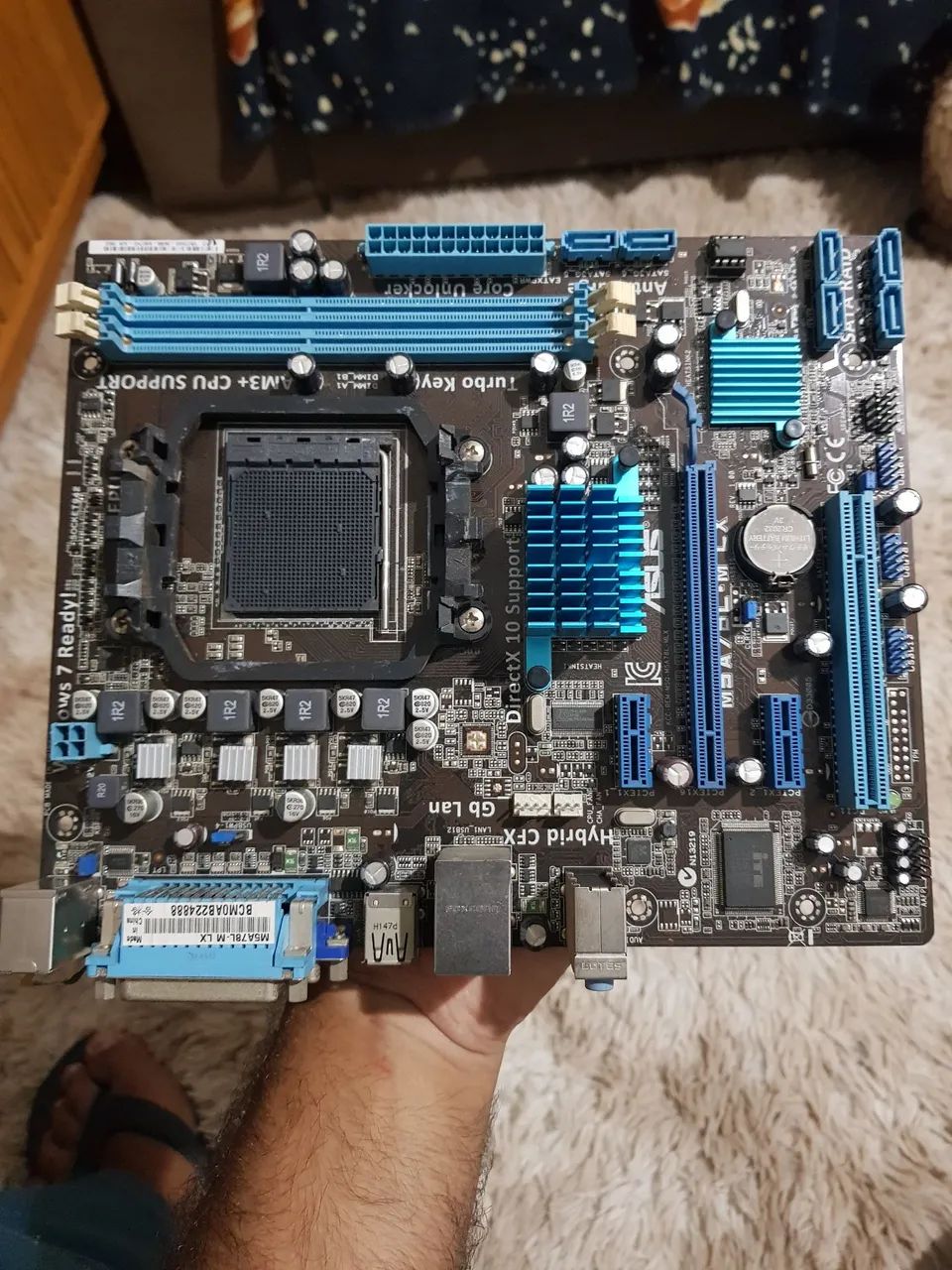 Placa Mãe ASUS M5A78L-M LX Socket AM3+ DDR3 - 100% Testada - Foto 3