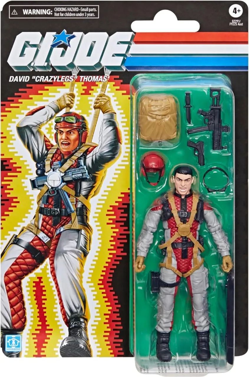 Crazylegs Gi Joe Classified Retro Cardback Hasbro (Reservado