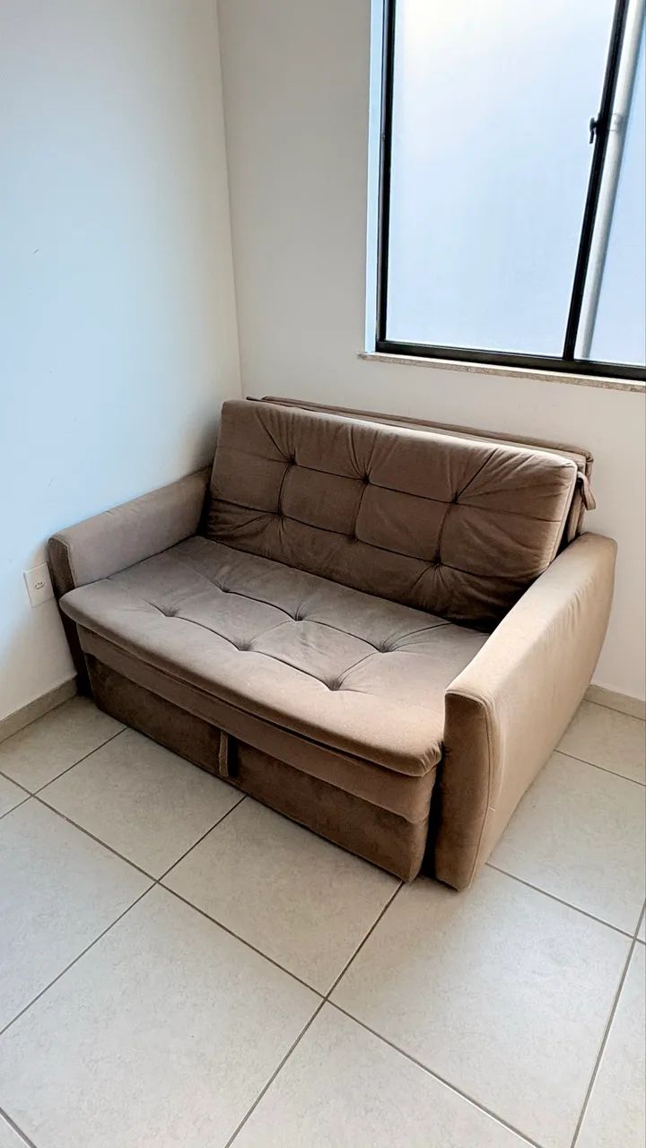 Sofa-cama 2 lugares perfeito estado - Foto 3