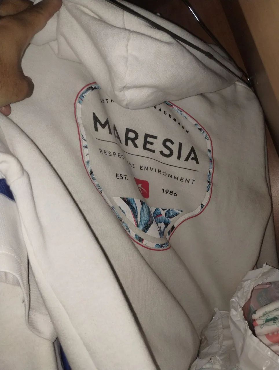 Blusão.