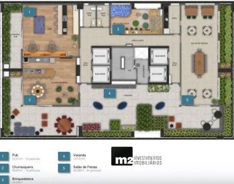Apartamento com 2 quartos no Setor Bueno