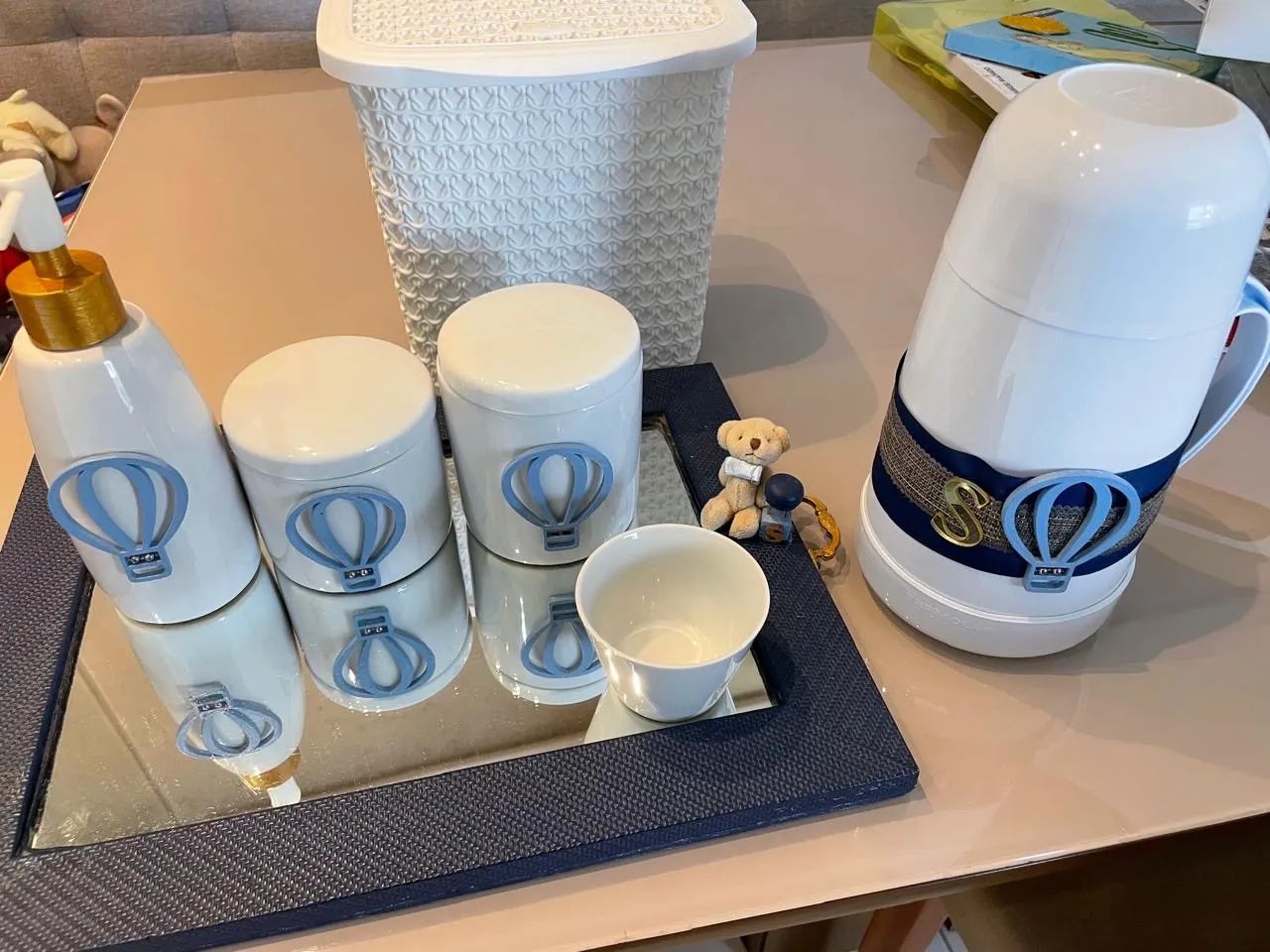 Kit higiene completo pra bebê 