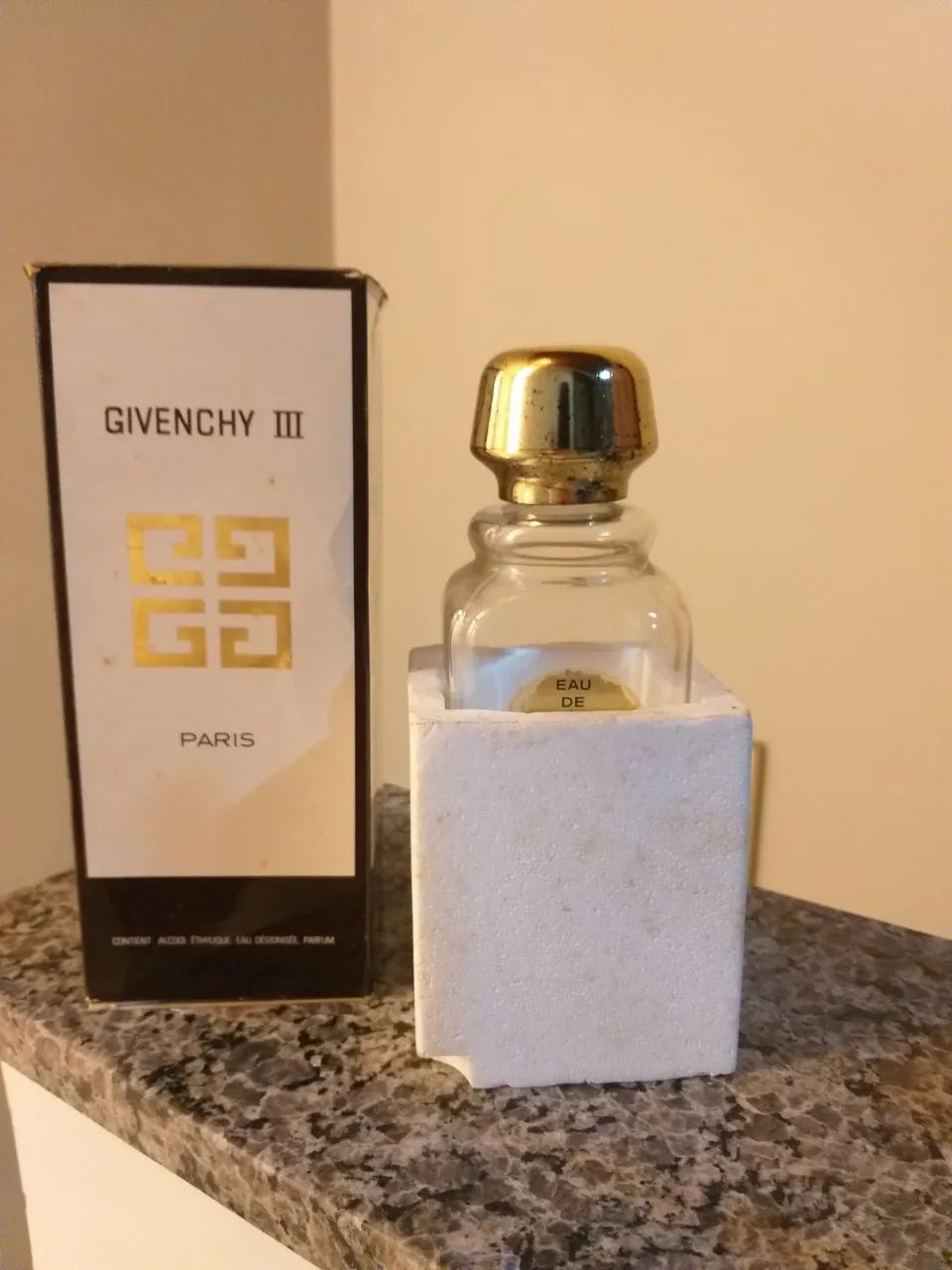 Frasco Perfume Givenchy III Anos 70 Raro - Foto 2