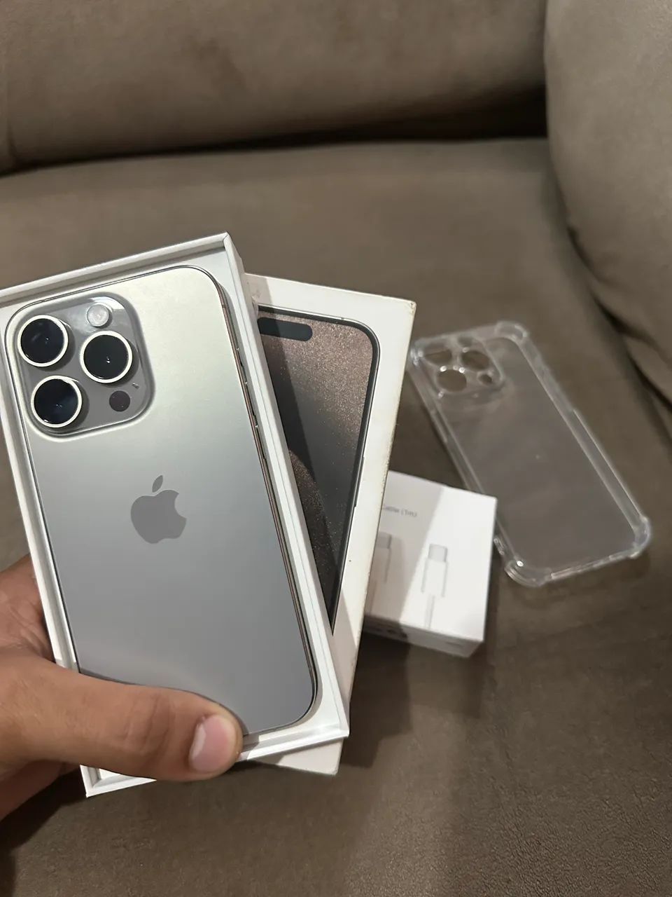 Iphone 15 Pro 128GB/ 3 meses de Garantia / Parcelo em 12x/ Troco