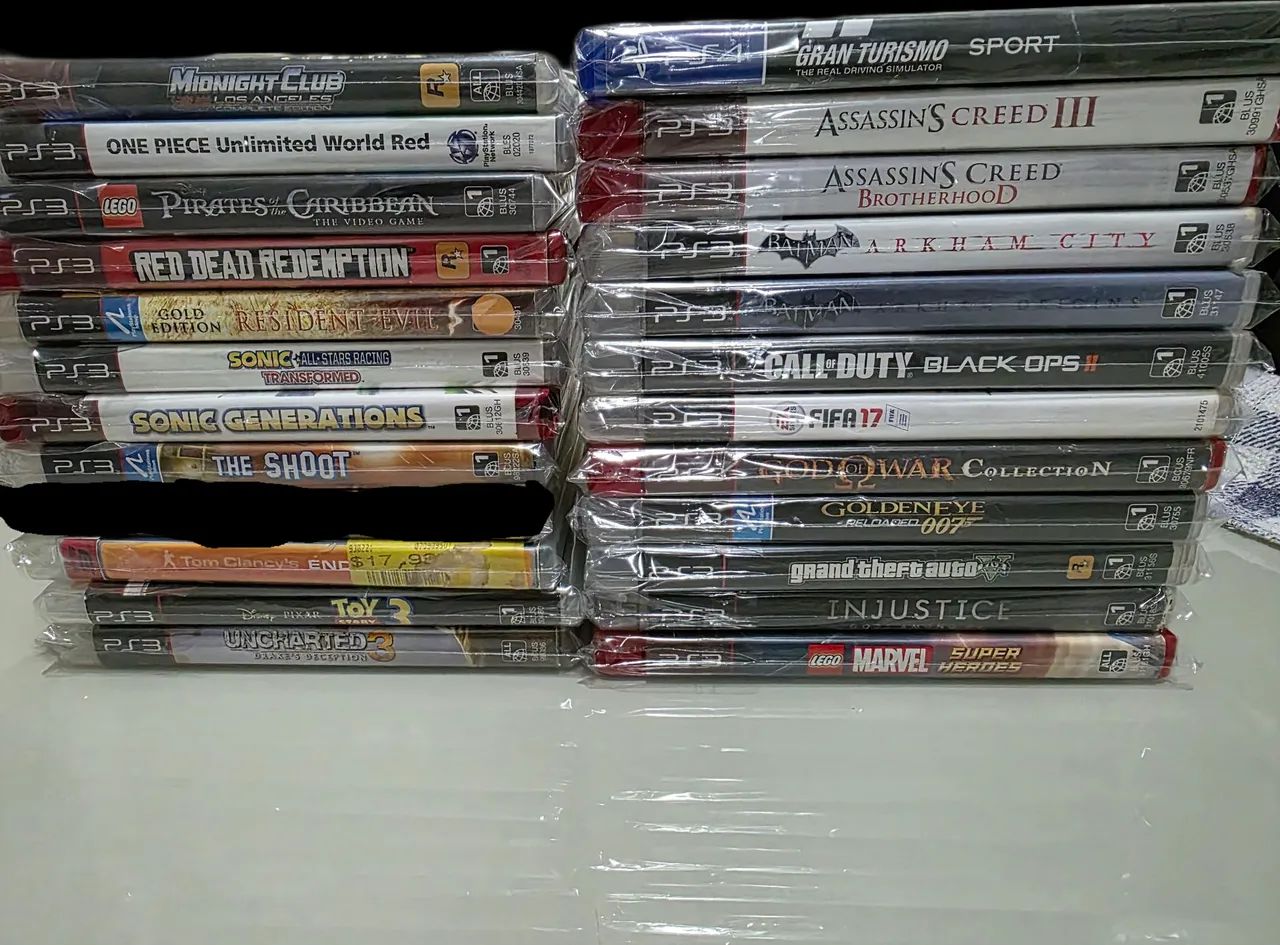 COMBO 22 JOGOS PS3 E 1 PS4