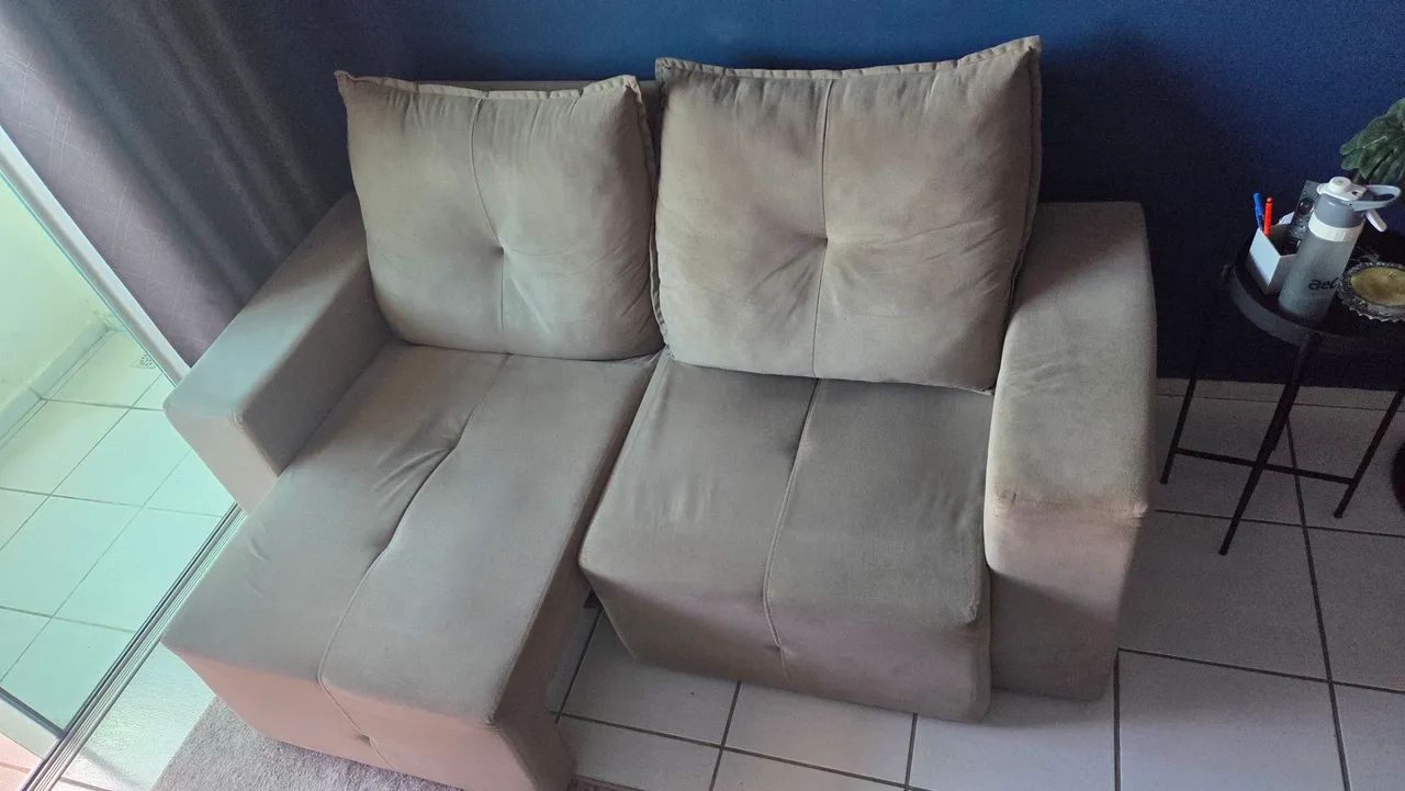 Sofá retrátil e reclinável 1,82 - Foto 3