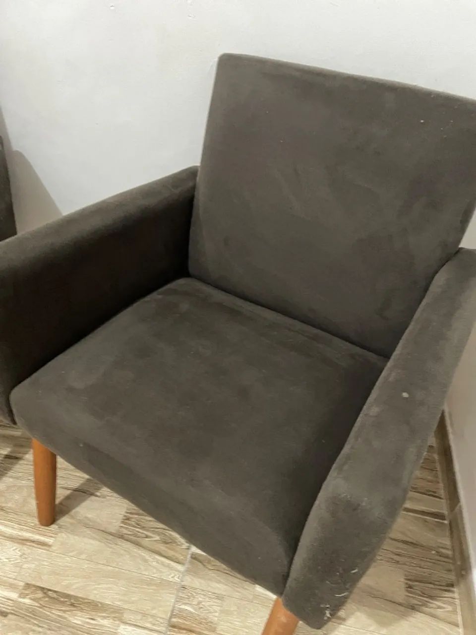 DUAS POLTRONAS CINZA $250 - Foto 2