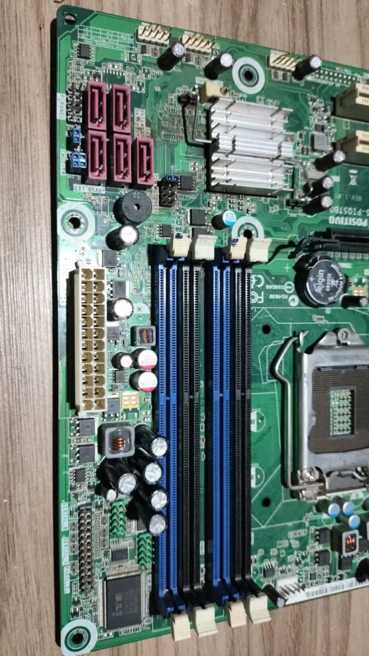 Placa Mae 1156  Positivo Pos-Piq57bq Primeira Geração - Foto 4