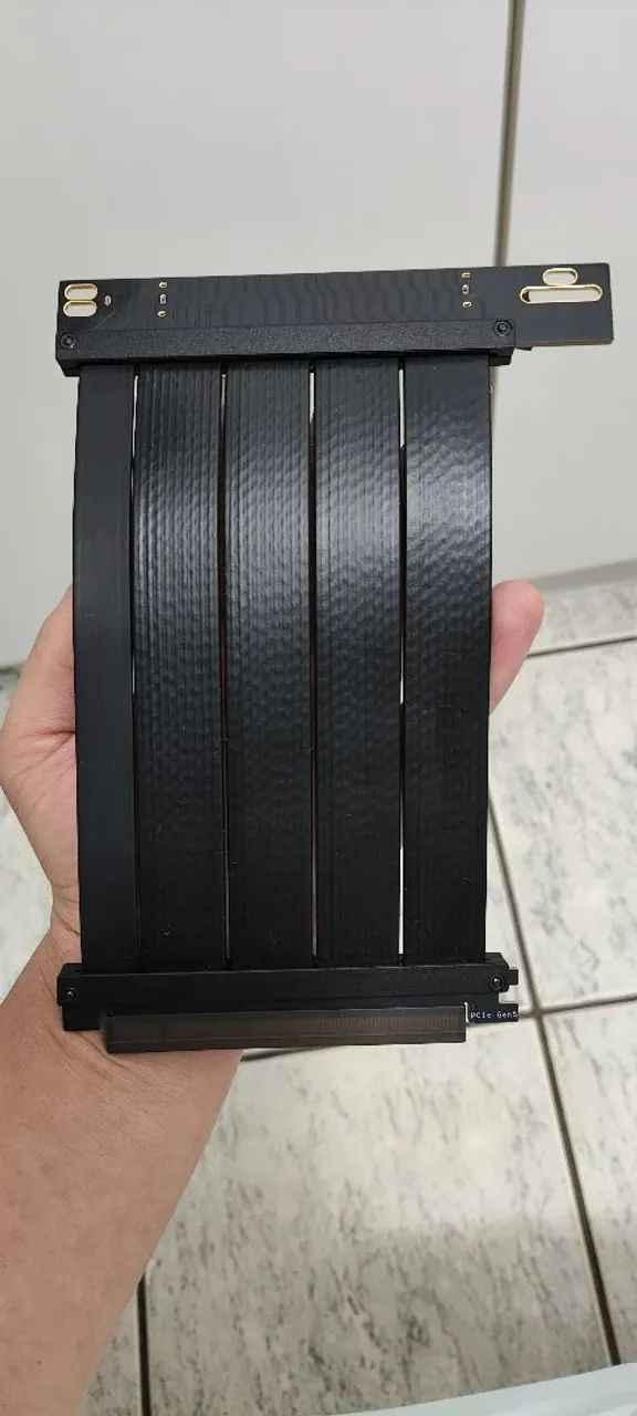 CABO RISER PCI-E 5.0 X16 - 15cm - Foto 2