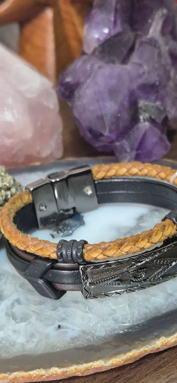Pulseira Masculina Maçônica - Foto 2