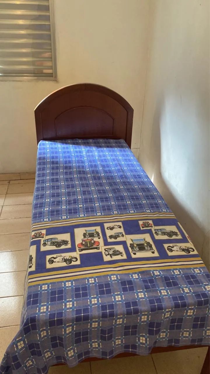 Cama solteiro madeira  - Foto 4