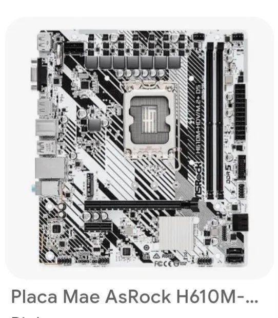 Placa mae asrock 12 13 14 geraçao 