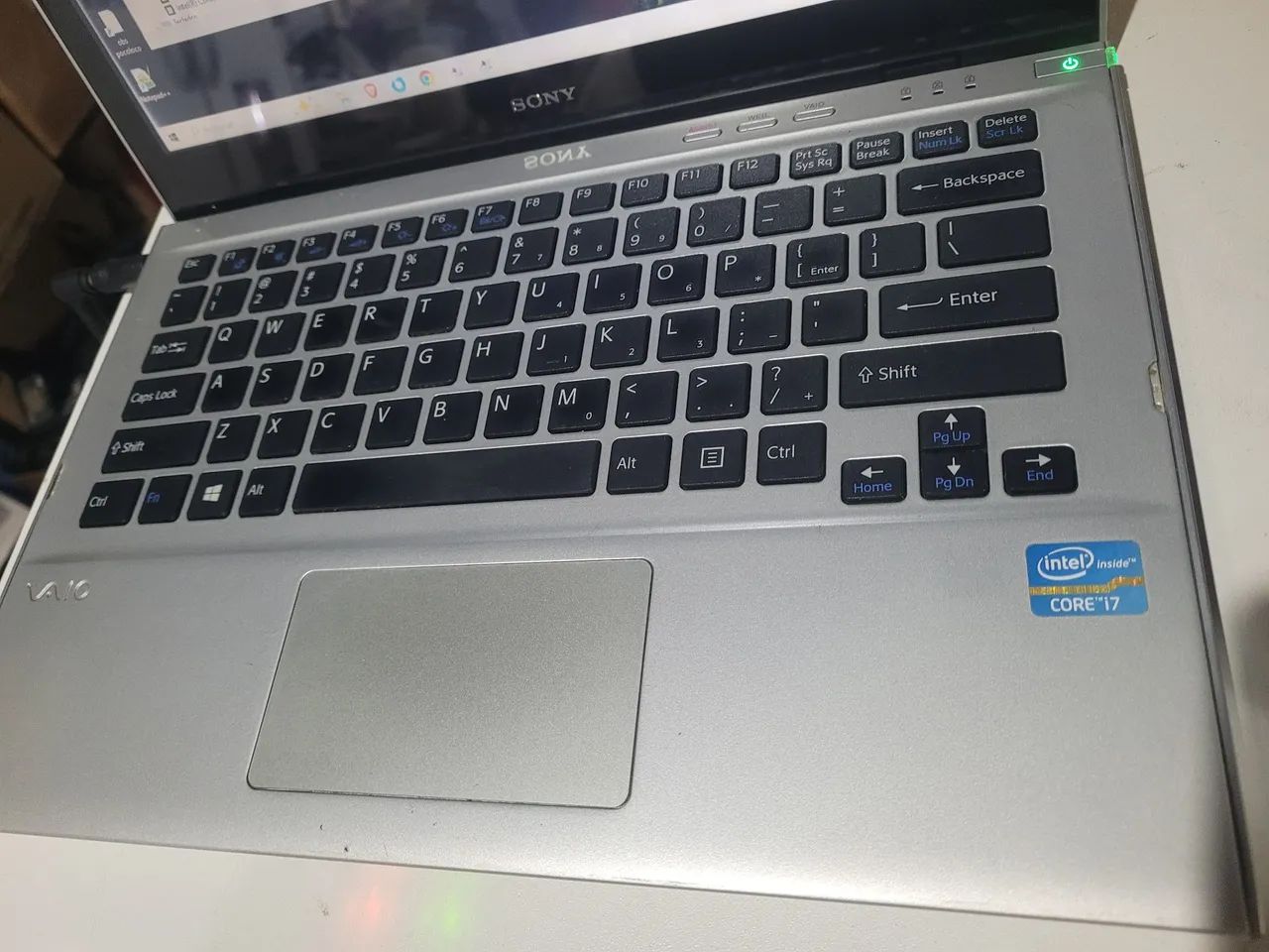 Ultrabook sony vaio i7 8gb ram com detalhes leia - Foto 3