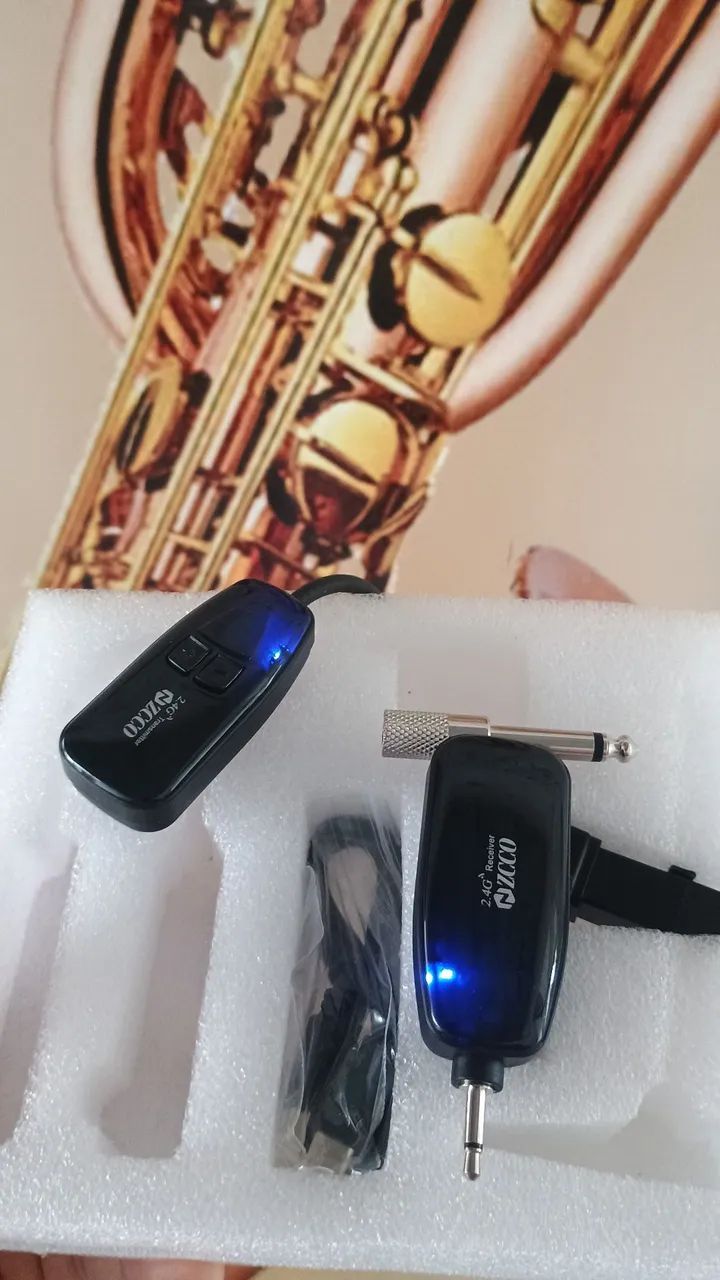 Microfone sem fio para saxofone  - Foto 3