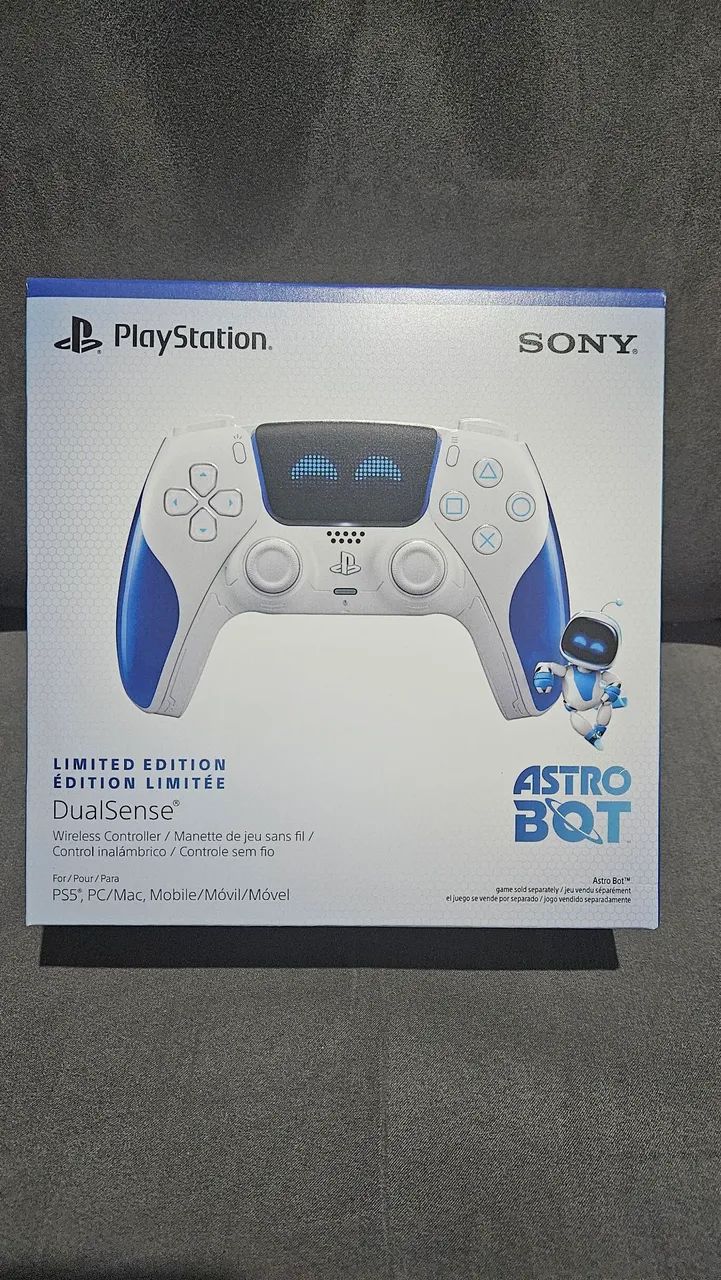 Controle astrobot ps5 lacrado