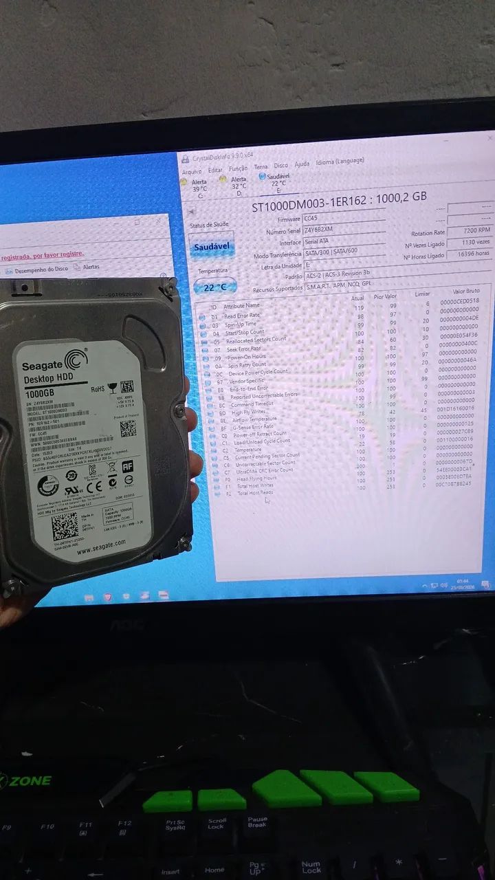 HD Seagate 1TB - 100% Saudáveis e Testados - Foto 3