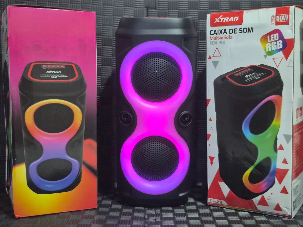 CAIXA DE SOM Bluetooth Nova!!! - Foto 2