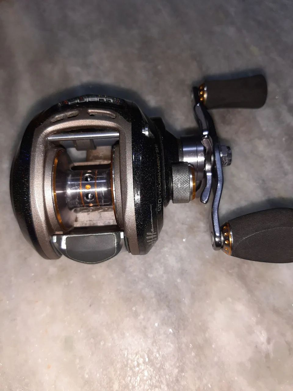 Vendo carretilha Marine Sports Lubina GTO Tounament By Jonnhy Hoffman - Foto 2
