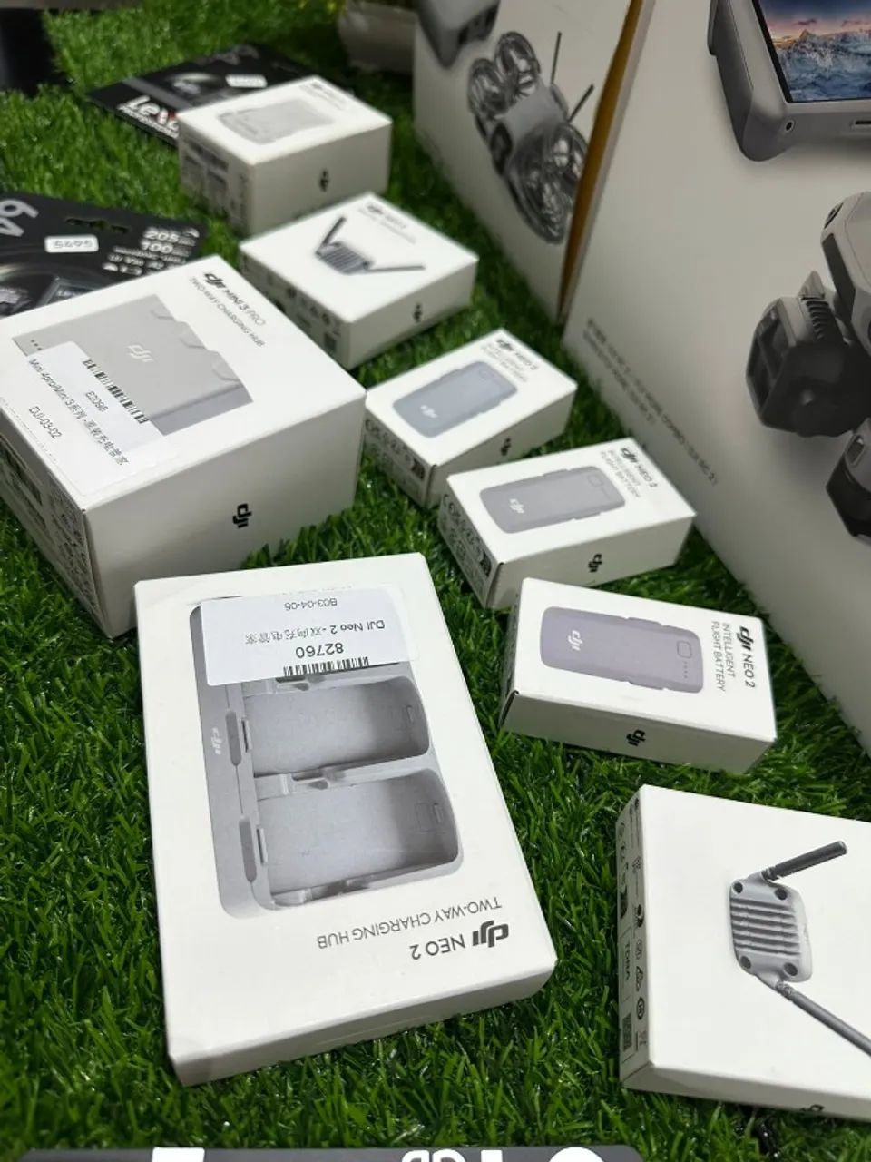 Acessórios para Drones Dji Bolsas Baterias Hub e Cartão de Memoria