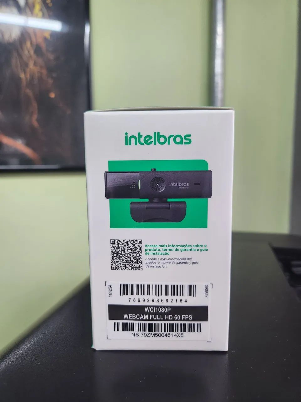 WEB CÂMERA INTELBRAS FULL HD 1080P 60FPS - Foto 4