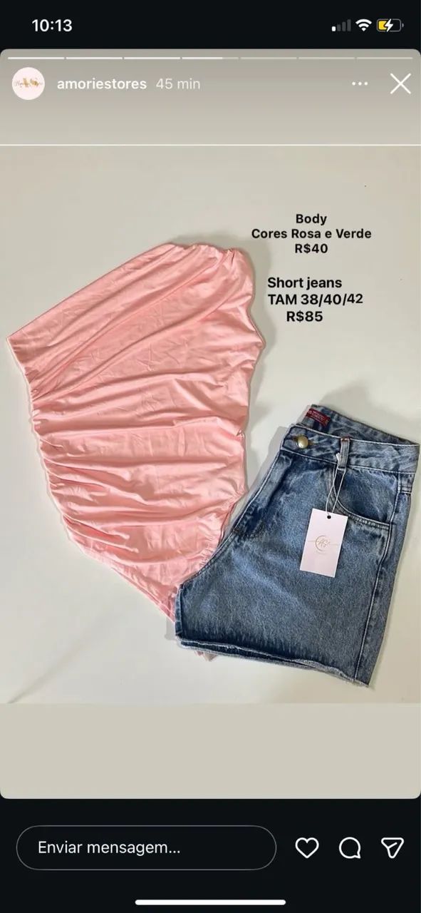 Roupa feminina Short jeans