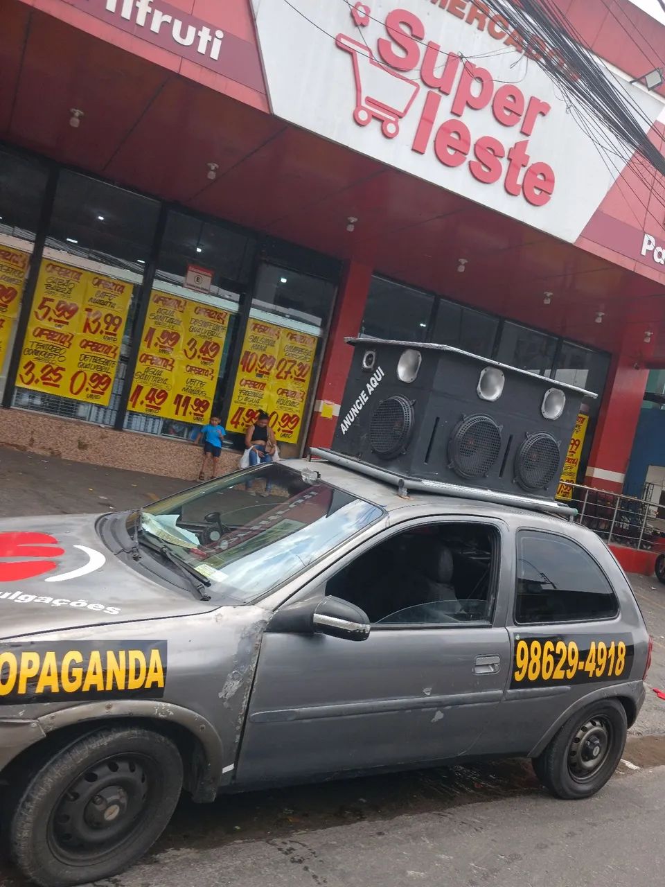 Carrosom para propaganda 