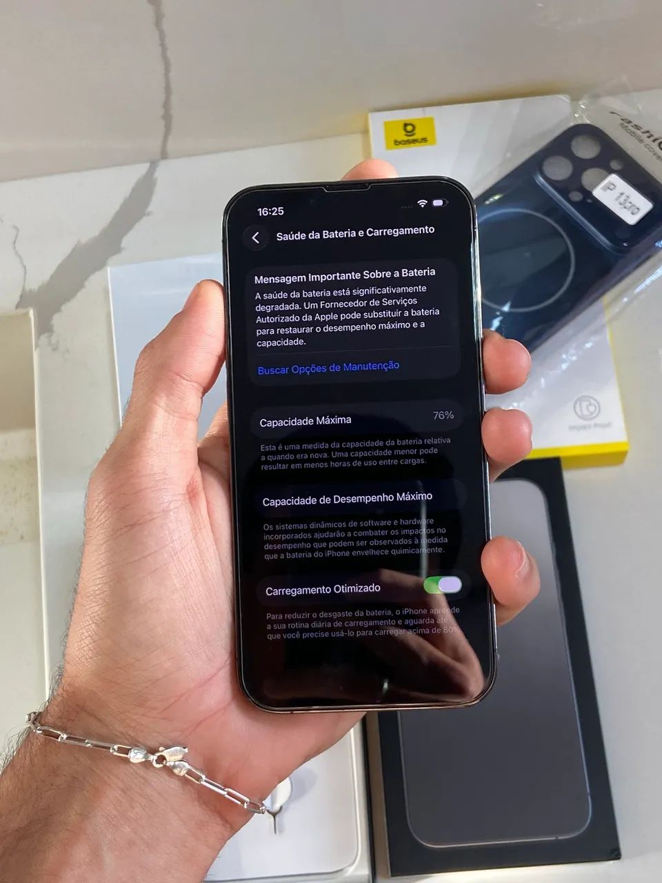 iPhone 13 pro 1000gigas de memória  - Foto 4