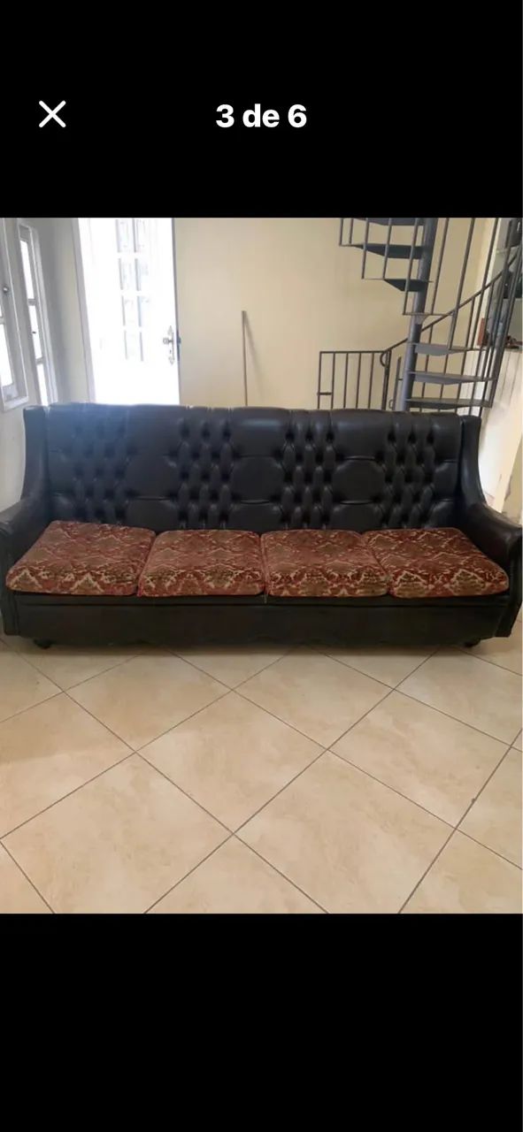 SOFÁ EM COURO - Foto 4