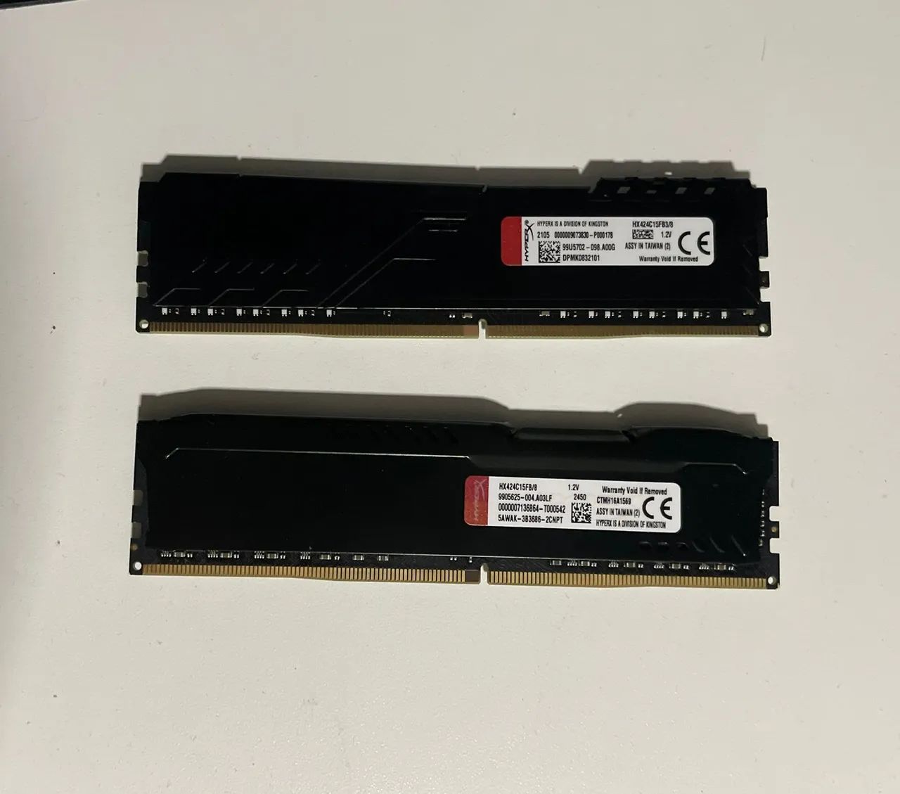Memória Ram 2x8GB HyperX Fury 2400mhz - Foto 2