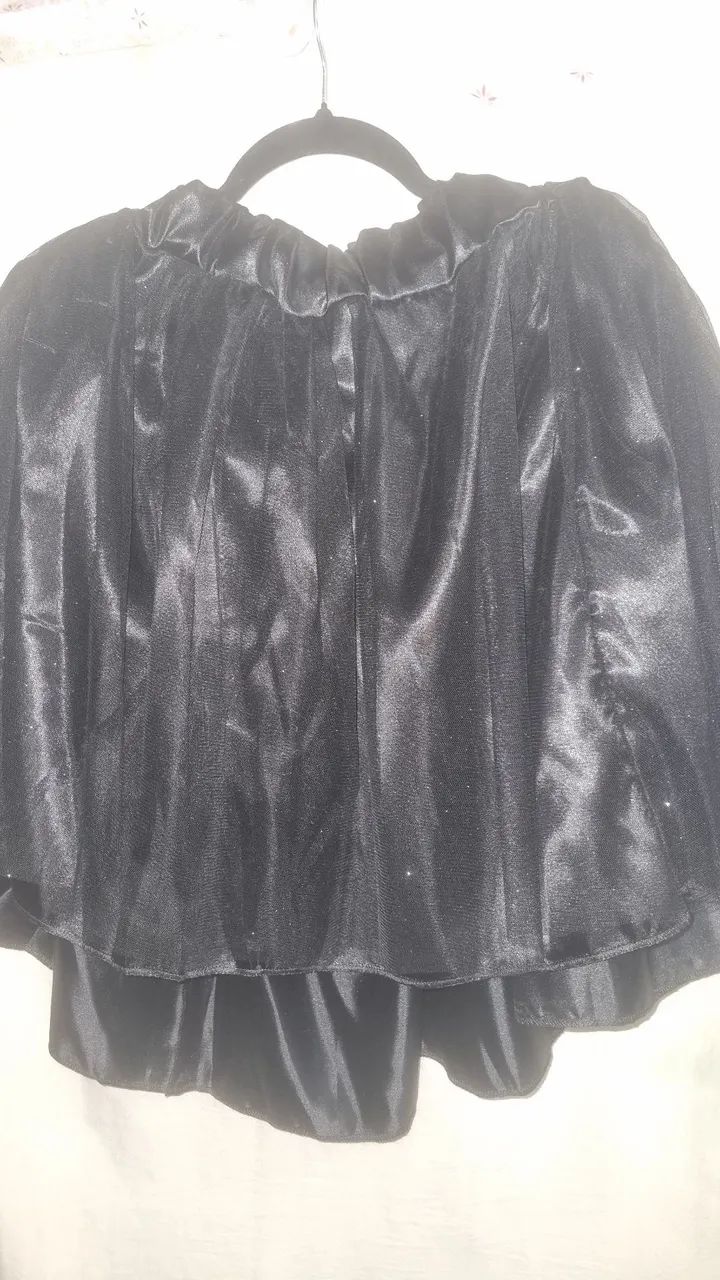 Saia de tule preta plus size  - Foto 4