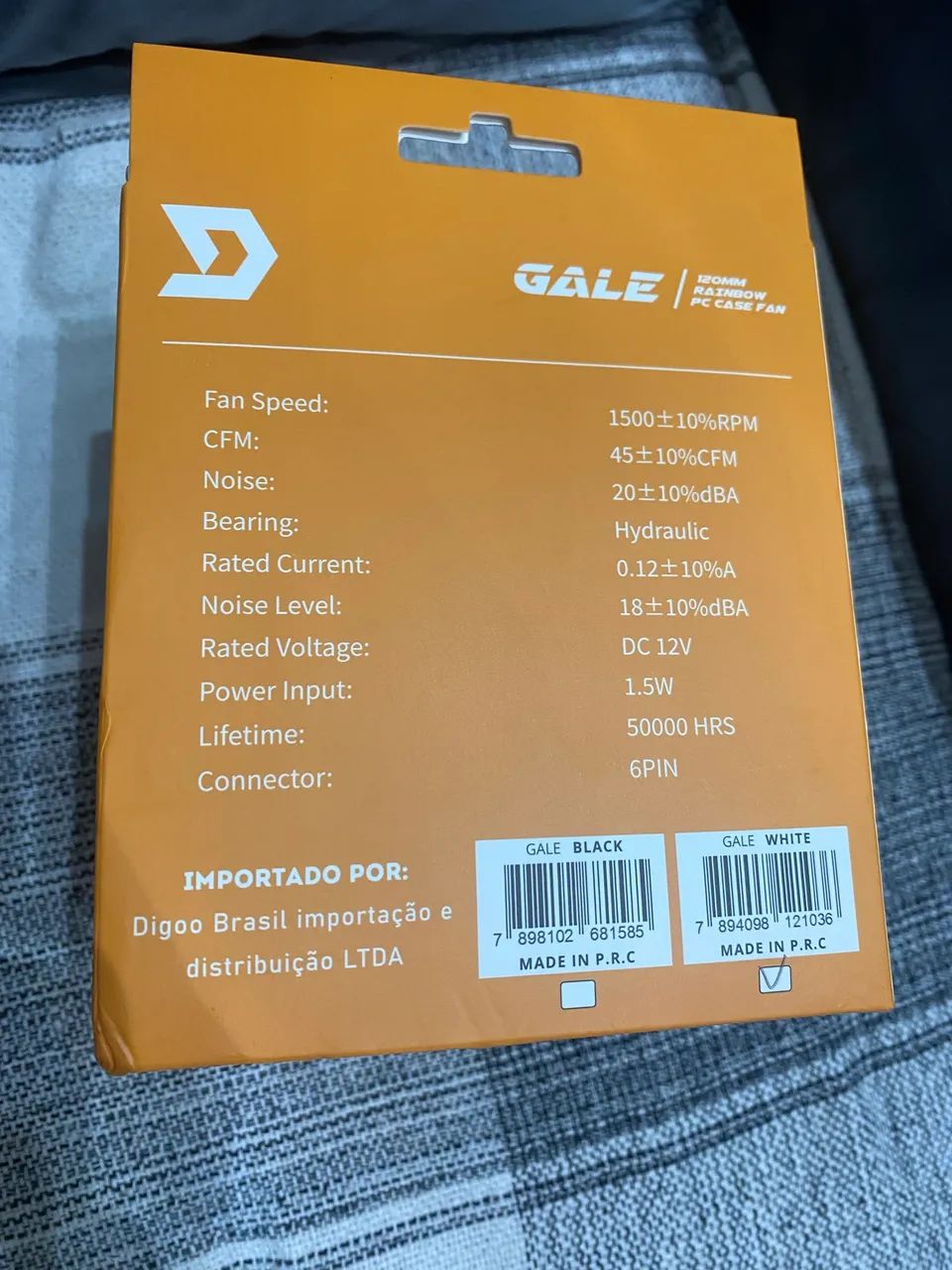KIT 10 FANS DIGOO GALE ARGB - Foto 4