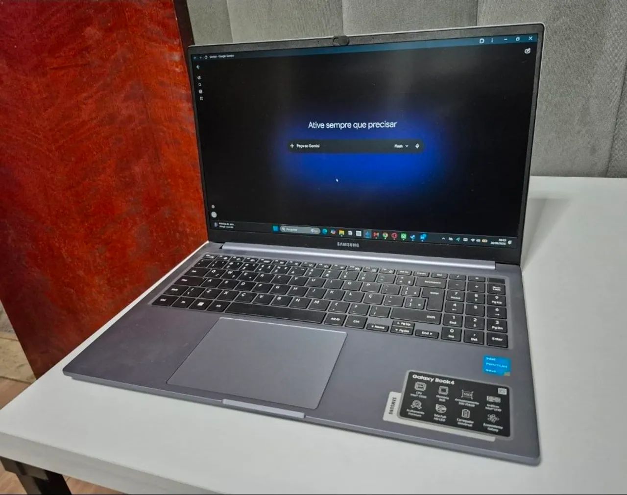 Notebook Samsung Galaxy Book4 Intel Core U300 . Na caixa.8GB  IMPECÁVEL.  - Foto 2