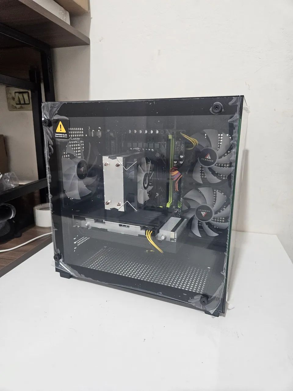 PC GAMER COM RX 580 8GB E SSD 240GB NOVO - Foto 5